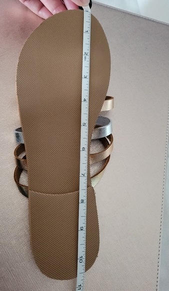 Leather Greek Sandals Tri-color Toe Loop - Picture 13 of 13